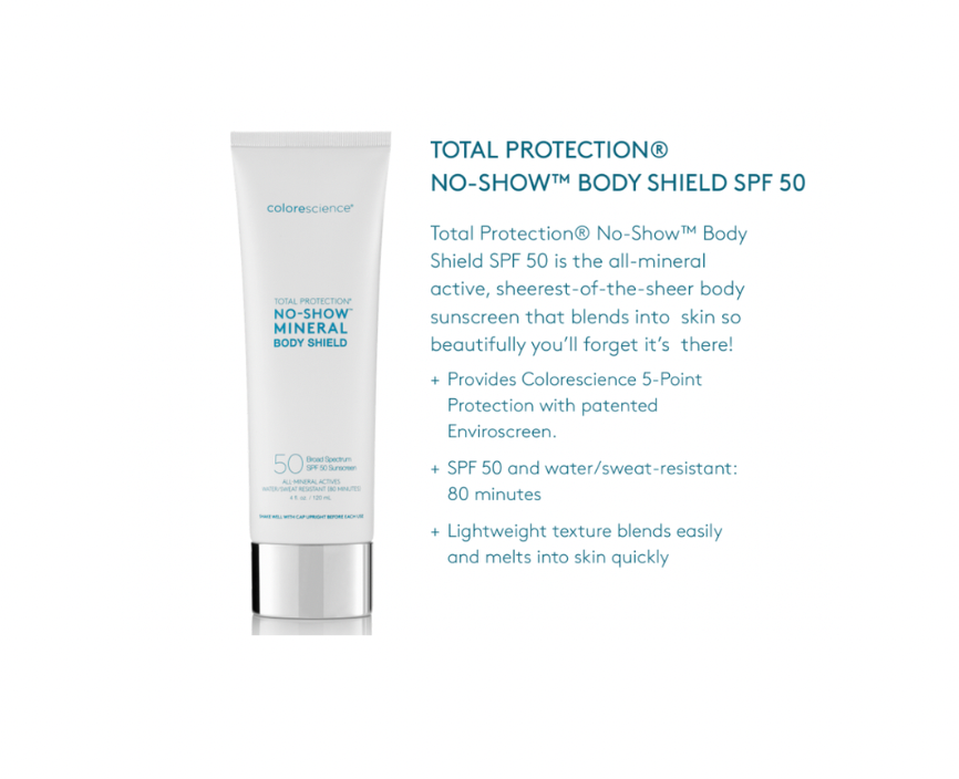 No-Show Body Shield SPF 50 PRESALE (SHIPS 6/10)