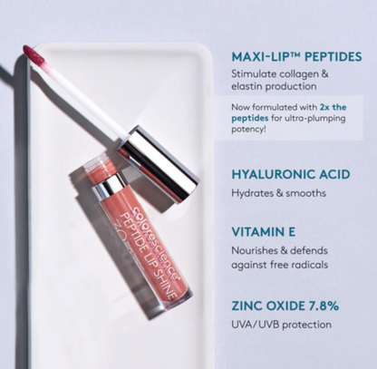 Peptide Lip Shine SPF 30 Duo