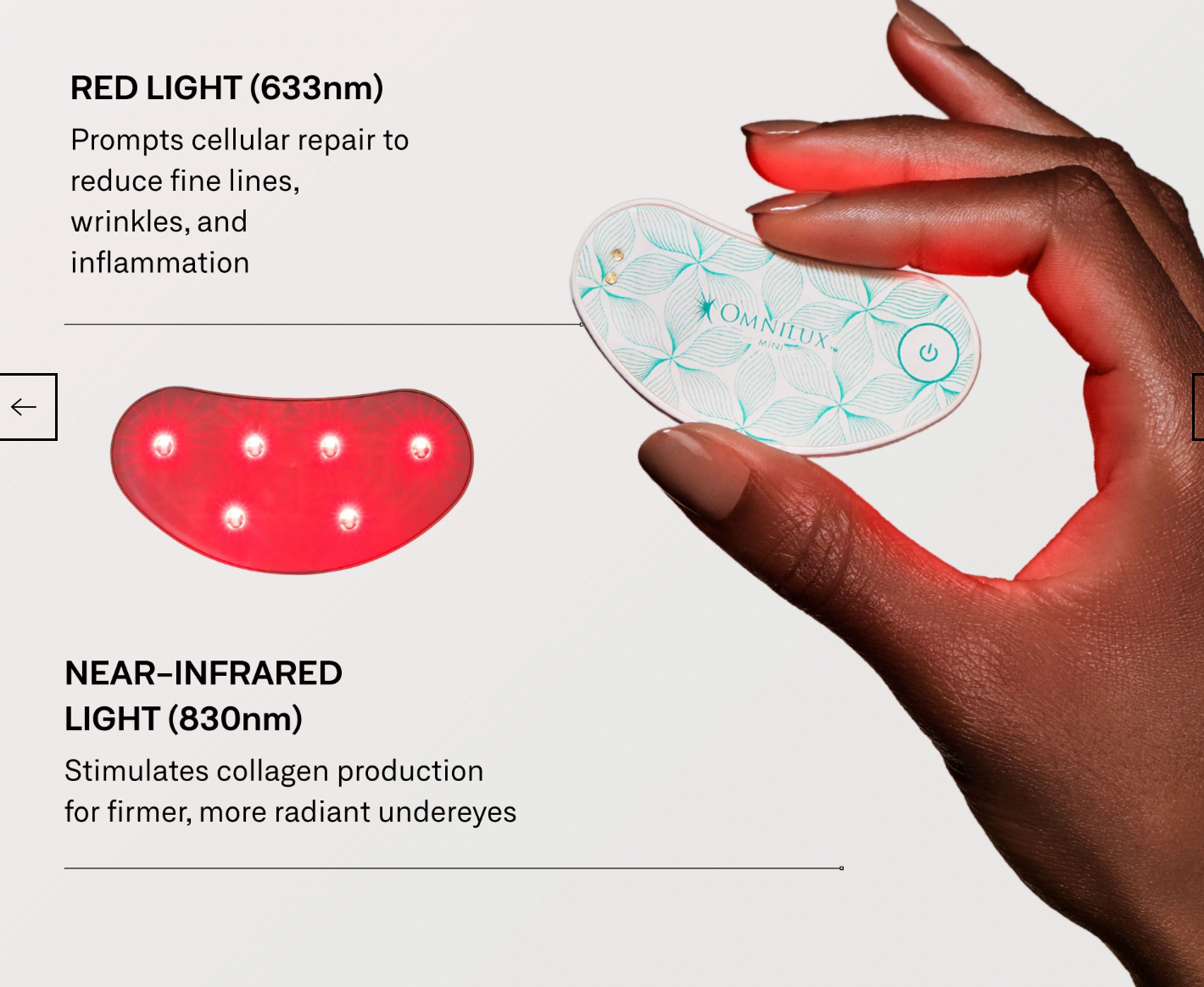 Omnilux Mini Eye Brightener