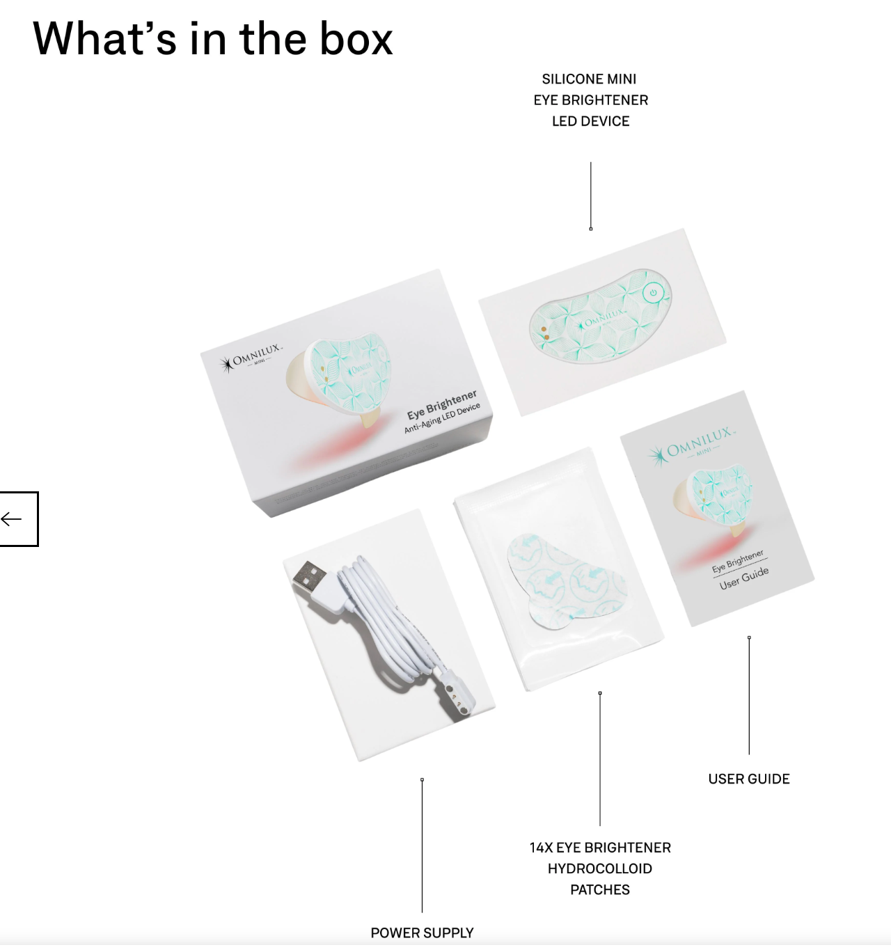 Omnilux Mini Eye Brightener