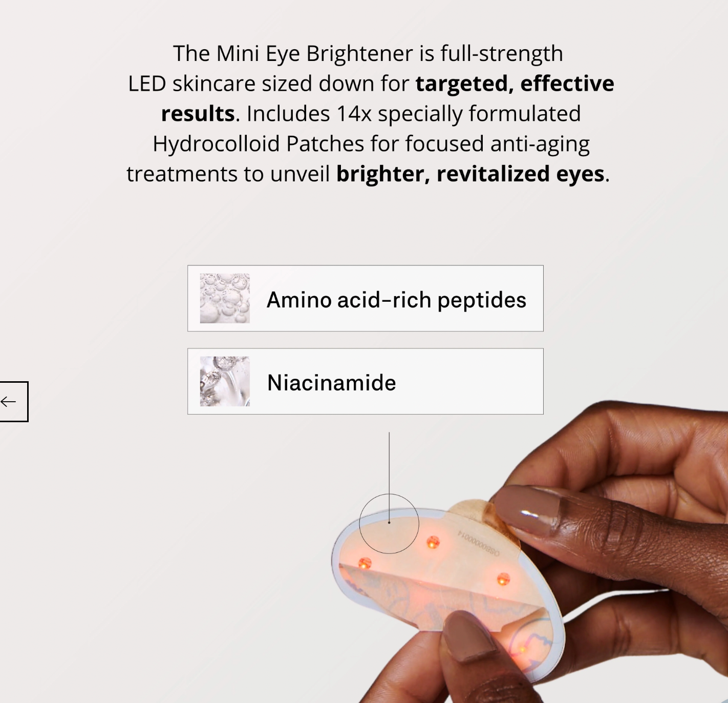 Omnilux Mini Eye Brightener