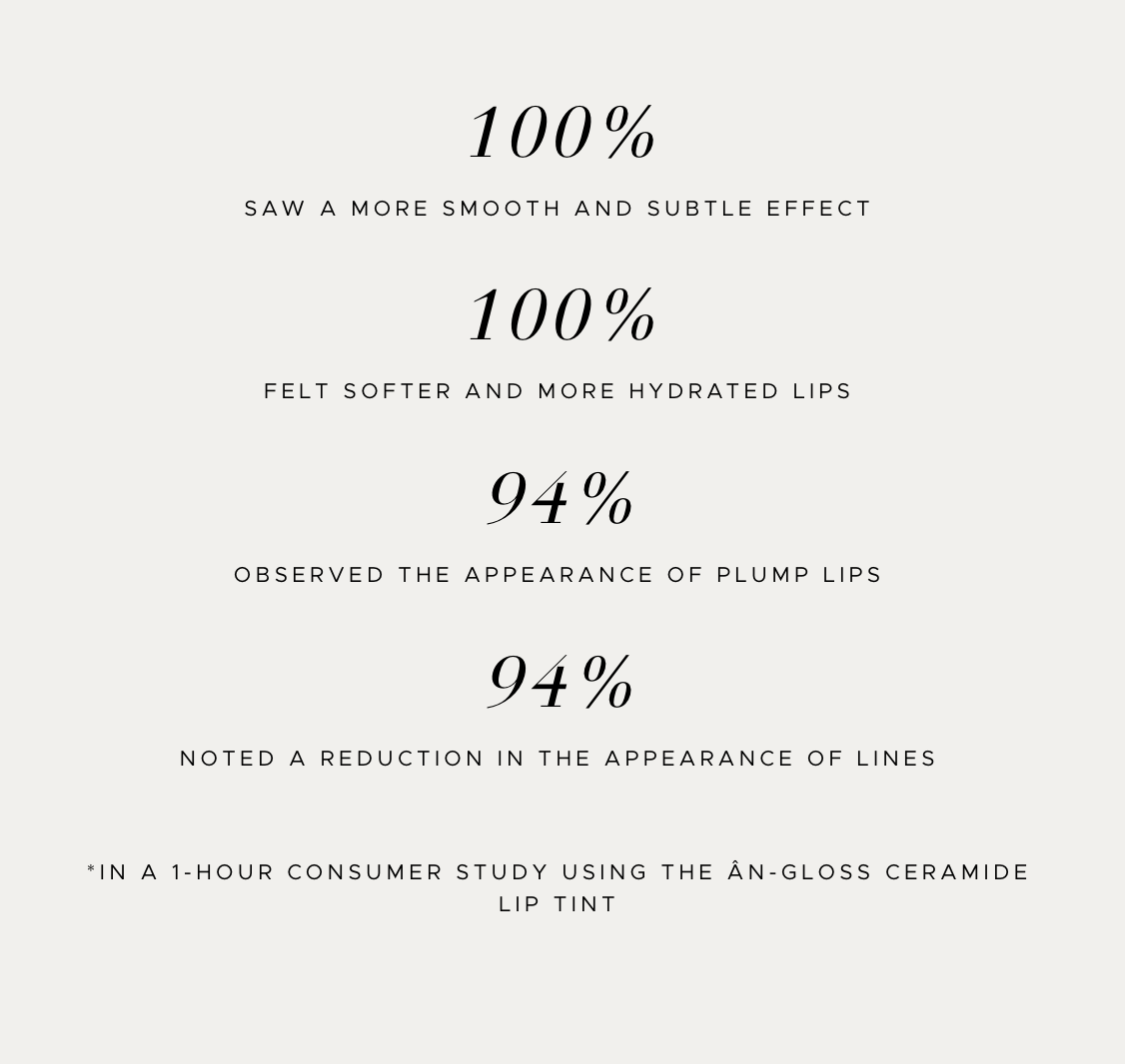 ÂN-GLOSS Ceramide Lip Tint- Angel Food PREORDER!