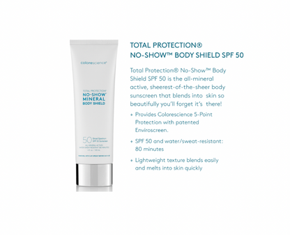 No-Show Body Shield SPF 50 PRESALE (SHIPS 6/10)