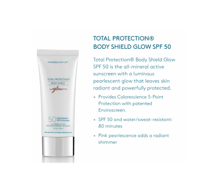 Body Shield Glow SPF 50 PRESALE (SHIPS 6/12)